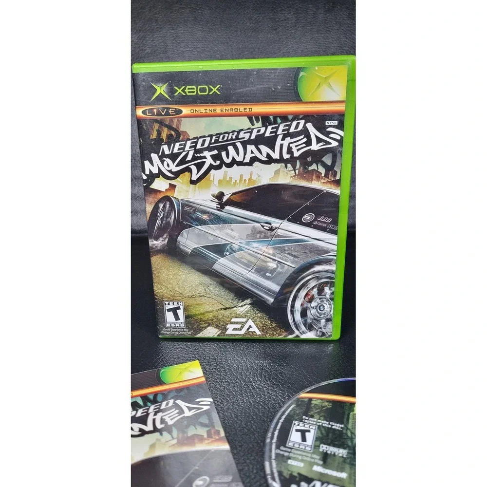 Need for Speed Most Wanted Xbox Original 2005 Complete CIB Tested with Manual